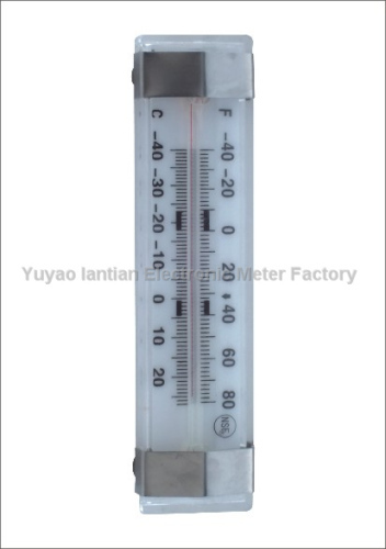 Square capillary thermometer