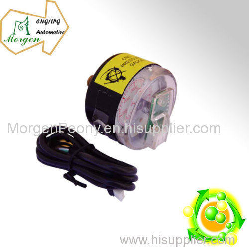 CNG gas Pressure Guage with spindle connection CNG photoelectric pressure guage