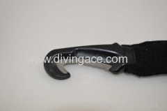 military survival diving knife for sale/titanium knife set/scuba dive