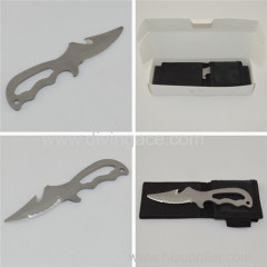 survival knife/diving knife/titanium handle knife