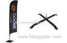 Boost Mobile Flying Signs Banners with Aluminium / Fiberglass pole