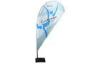 Hysco advertising feather flags with Flat Cross Base , 70X140cm