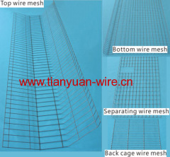 Galfan wire(ZnAl 5% aluminum or 10% aluminum)welded Chicken Cage Wire Mesh