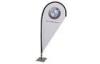 BMW Teardrop Advertising Flags with Optional Bases / Carrying Case