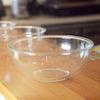 Round Salad Borosilicate Glass Bowls Microwave Safe Heat Resistant