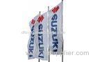 Outdoor Suzuki custom flags and banners with Sharp color presentation