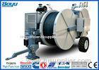 2x70kN 14 Ton Hydraulic Tension Stringing Equipment with Two Bundle , Conductor Tension Machine