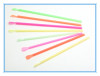 straw spoon disposable plastic