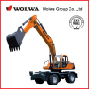 Wolwa 15 ton wheel excavator 0.5m3 bucket for sale
