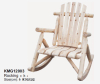 Wooden comfortable racking chair