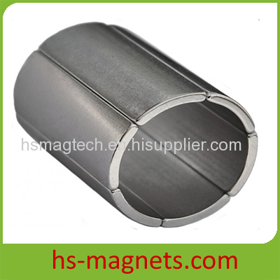 Ni-Cu-Ni coating Rare Earth Segment Magnets