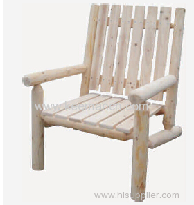 Wooden comfortable single chair