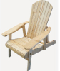 Wooden comfortable single chair