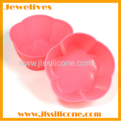 New idea silicone cake mold flower shape