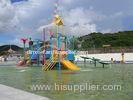 Outdoor Water Playground With Commercial Spiral Water Slide