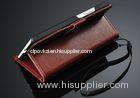 Ultra Slim Brown Wallet Huawei Mobile Phone Cases with Two Card Slots