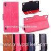 Luxury Pink PU Leather Huawei Mobile Phone Case with Custom Logo OEM