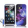 Printed Butterfly TPU Cell Phone Case For HTC M8 , Mobile Phone Cover