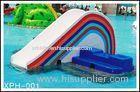 Small Rainbow Bridge Slide, Children Trumpet Water Pool Slides Equipment