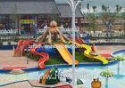 2m Height Fiberglass Kids' Water Slides, Mountain Slide For Children, Parent-child