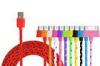 Red High Speed Micro USB Charging Cables For Iphone 4 4s