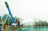 Custom 12.5m Cannon Ball Steel Pool Water Slides For Water Park Equipment