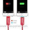 Led Light 8 Pin USB Charging Cables For Iphone 5 5s , Sync Charge Cable