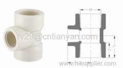 PVC-U THREADED FITTINGS FOR WATER SUPPLY FEMALE REDUCING TEE