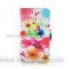 PU & PC Printed Cell Phone Wallet Cases For Ladies , Huawei G510 / Y300 Cover