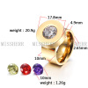 Wholesale big stone cz ring cheap jewelry with fast delivery