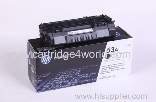 HP 53A Black Original LaserJet Toner Cartridge (Q7553A)