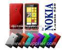 Soft Pattern Lumia 520 Nokia Mobile Phone Cover S Line Case Clear Red
