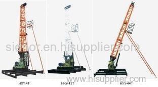 Light Weight Drilling Rig Mast / Drilling Rig Tower With 320KN Max Dead Load