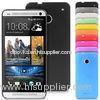Light Weight Blue Transparent Mate Gel HTC Cell Phone Case For HTC One M7