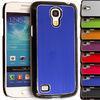 Brushed Metallic Hard Back Cell Phone Case for Samsung Galaxy S4 Mini i9190