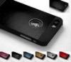 Stylish Black Flat Hard Back Brushed Aluminum Phone Case For Iphone 5 5S 5C