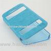 Anti - Slip Blue Smart View Flip Leather Iphone 5 Protective Cover , Iphone 5s / 5g Case