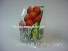 Plastic Stand Up Food Pouches / Heat Seal Zipper Pouch For Jelly
