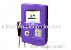 Compact custom Logo print PC Internet Payment Wall Mounted kiosk