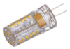 3W 220lm Silicone G4 led bulb with Epistar SMD3014 LEDs (AC/DC12V)