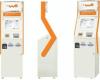 Dual Screen Self Service Interactive Ticketing / Photo / Card Lobby Kiosk For Priting