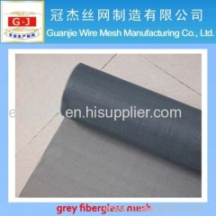 Grey fiberglass insect mesh anping factory