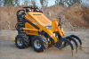 best selling wheel skid steer loader with mulcher