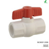 PLASTIC OCTAGONAL BALL VALVE