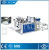 Two Lines Hot Sealing T-shirt Bag Making Machine With Unwinding Machine