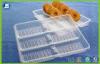 PP / PET / APET Plastic Food Trays , Biodegradable Biscuit Packaging Tray