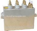 Electrical High Voltage Oil Filled Capacitors , AC power Capacitor 50 KVAR - 500KVAR