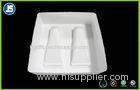 White PET / PP Anti-Static Blister Packaging Tray For Cosmetics , Silk-screen Printing