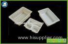 Color Printing Melamine Plastic Food Packaging Trays , Airline Food Trays