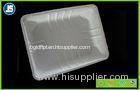 Disposable Sushi Plastic Food Packaging Trays , Food Tray Package Material